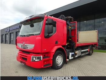 Container transporter/ Swap body truck Renault Premium 370 Afzetsysteem + Palfinger 14080 kraan: picture 1