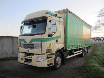 Curtain side truck RENAULT Premium 370