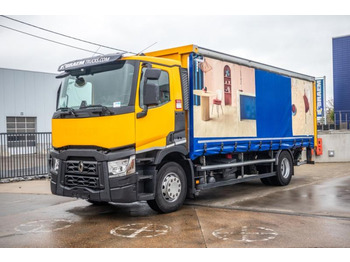 Curtain side truck RENAULT T 380