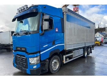 Curtain side truck RENAULT T 520