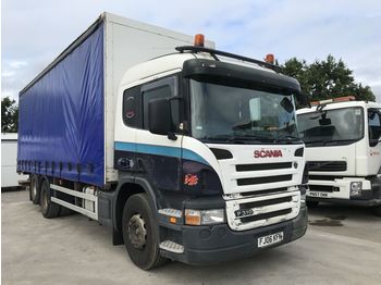 Curtain side truck SCANIA P310: picture 1