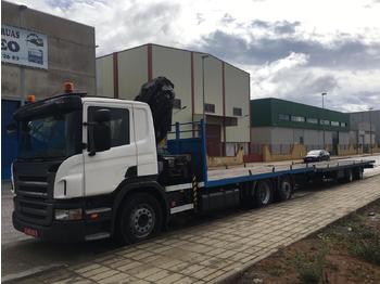 Dropside/ Flatbed truck SCANIA P380 PALFINGER PK27002: picture 1