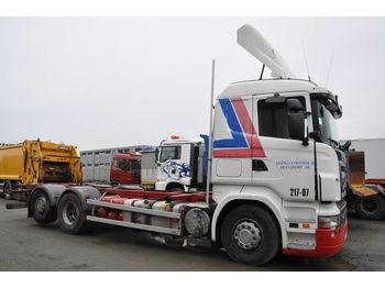 Container transporter/ Swap body truck SCANIA R420 6X2: picture 1