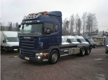 Container transporter/ Swap body truck SCANIA R 12 LB 480: picture 1