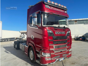 Cab chassis truck SCANIA S 500