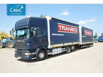 Curtain side truck SCANIA SCANIA R 500 Euro 5 R 500 Euro 5: picture 1