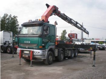 Dropside/ Flatbed truck SISU E11M KK: picture 1