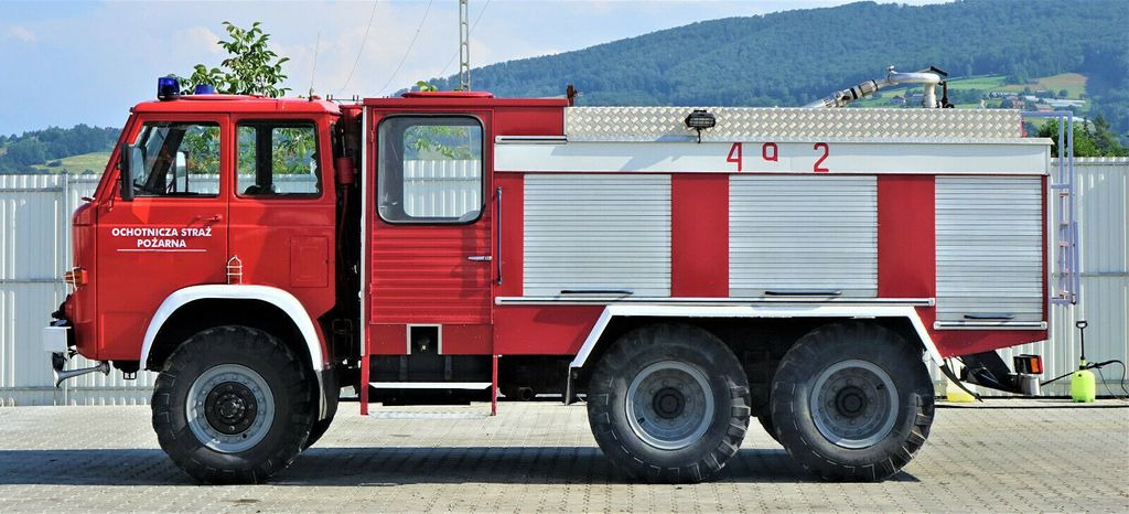 Container transporter/ Swap body truck STAR  266 *Firetruck*6x6!Topzustand!: picture 3