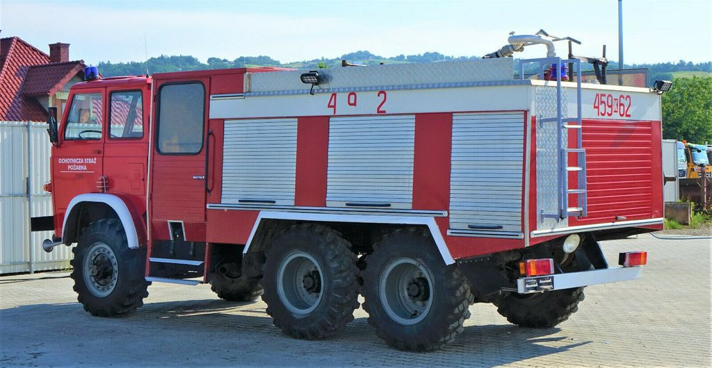 Container transporter/ Swap body truck STAR  266 *Firetruck*6x6!Topzustand!: picture 5