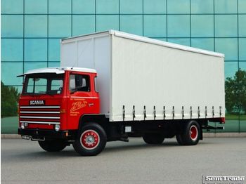 Curtain side truck Scania: picture 1