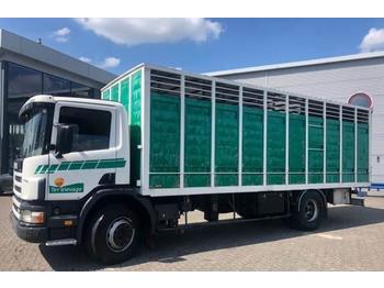 Livestock truck Scania 114-340 Manual Euro-2 Animal Transport 2000: picture 1