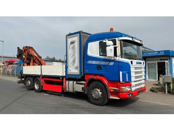 Dropside/ Flatbed truck SCANIA 124
