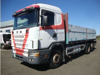 Dropside/ Flatbed truck Scania 124-400: picture 1