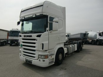 Container transporter/ Swap body truck Scania 6x2 BDF, Ladebordwand, E4 Halbautomatik: picture 1
