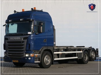 Container transporter/ Swap body truck Scania G400 LB6X2MNA | HOOKLIFT SYSTEM | ABROLLKIPPER | VDL HAAKARM: picture 1