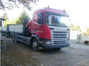 Dropside/ Flatbed truck Scania G410: picture 1