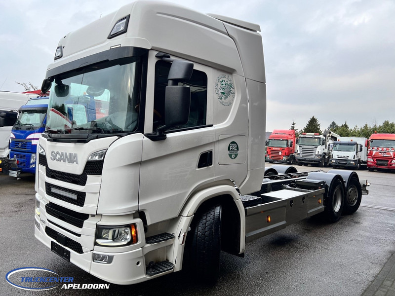 Cab chassis truck Scania G450 Retarder, Steering axle, PTO: picture 3