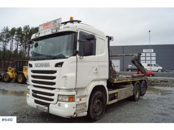 Container transporter/ Swap body truck Scania G480: picture 1