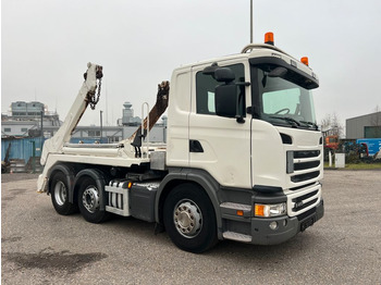 Skip loader truck SCANIA G 410