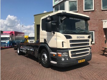 Container transporter/ Swap body truck Scania P280B 4X2 BDF MIT LABEBORDWAND EURO5: picture 1