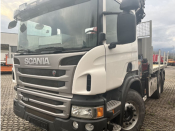 Scania P320 - Tipper, Crane truck: picture 2