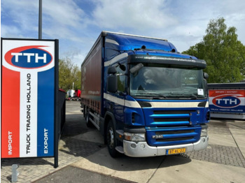 Curtain side truck SCANIA P 340