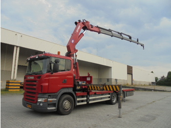 Dropside/ Flatbed truck Scania P380 6X2: picture 1