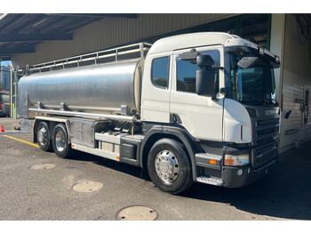 Tanker truck for transportation of milk Scania P420 Milchwagen isoliert: picture 1