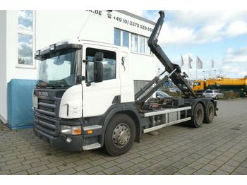Hook lift truck Scania P 380 6x4 Abrollkipper: picture 1