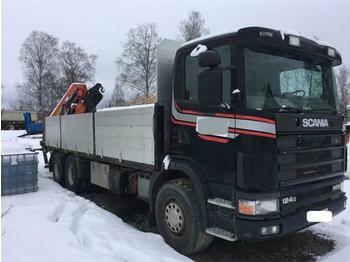 Dropside/ Flatbed truck Scania R124.400 - SOON EXPECTED - 6X2 MANUAL FULL STEEL: picture 1