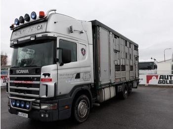 Livestock truck Scania R164LB: picture 1
