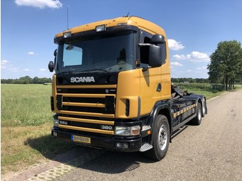 Container transporter/ Swap body truck Scania R380 RENTAL / SALE ketting / chain system: picture 1