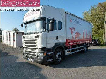 Curtain side truck Scania R410, Fahrschul LKW, 6 Sitze, Doppelbediening: picture 1