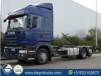 Container transporter/ Swap body truck Scania R410 hl 6x2 mnb retarder: picture 1