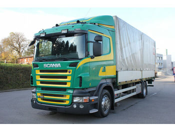 Curtain side truck Scania R420 LB 4x2: picture 1