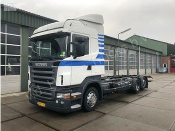 Container transporter/ Swap body truck Scania R420 | Retarder | BDF-Systeem: picture 1