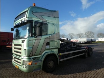 Hook lift truck Scania R420 tl 6x2 euro 5 adblue: picture 1