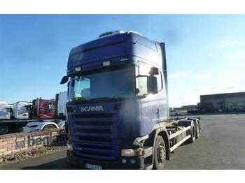 Container transporter/ Swap body truck Scania R440: picture 1