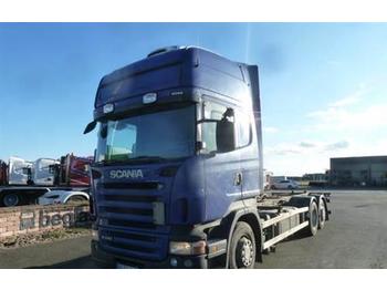 Container transporter/ Swap body truck Scania R440: picture 1