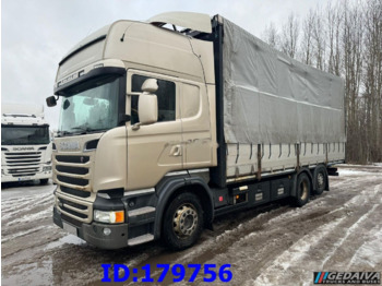 Curtain side truck Scania R450 - 6x2 - Euro6: picture 1