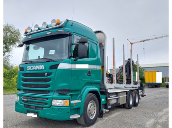 Timber truck SCANIA R 450