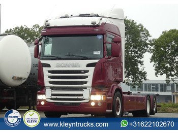 Container transporter/ Swap body truck Scania R450 highline retarder: picture 1