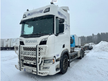 Container transporter/ Swap body truck SCANIA R 500