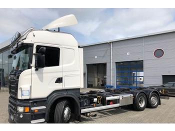 Container transporter/ Swap body truck Scania R500 Highline Automatic Retarder Euro-5 6x2 2012: picture 1