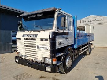 Dropside/ Flatbed truck Scania R 112 320 4X2 stake body - SPRING: picture 1