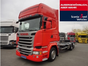 Container transporter/ Swap body truck Scania R 410 LB6X2MLB: picture 1