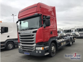 Container transporter/ Swap body truck Scania R 410 LB6X2MNB: picture 1