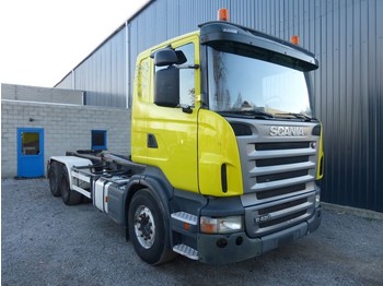 Container transporter/ Swap body truck Scania R 420: picture 1