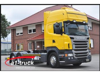 Container transporter/ Swap body truck Scania R 440 LB 6x2 MNB, EURO 6, Top Zustand: picture 1