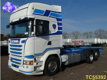 Container transporter/ Swap body truck Scania R 450 Euro 6 RETARDER: picture 1